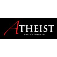 Aufkleber: Atheist